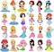 Diamond Art Kits for Kids – 5D DIY 24PCS Cartoon Princess Diamond Sticker Painting Kit, Gem Art Crafts for Girls & Boys, Beginner-Friendly